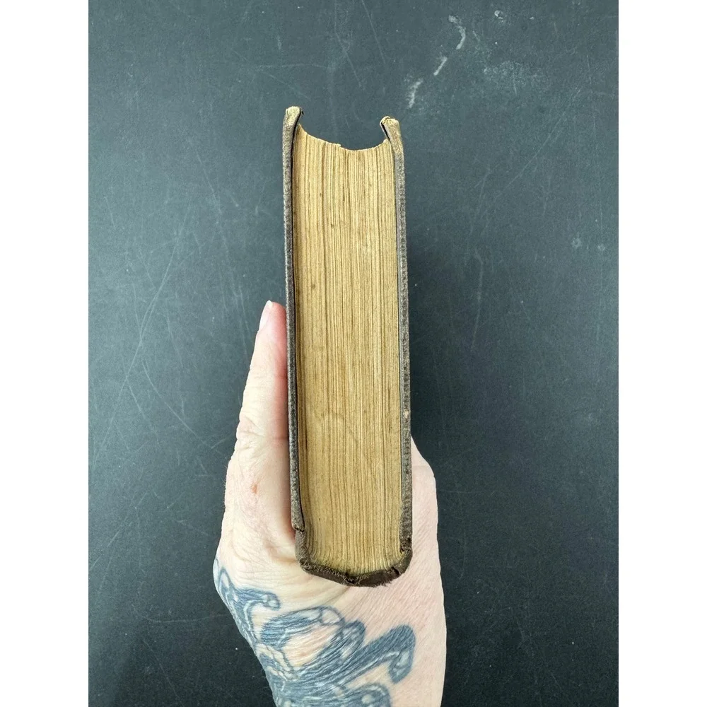 1856 The Constitution of‎ Man George Combe Antique Phrenology Book 5th Edition